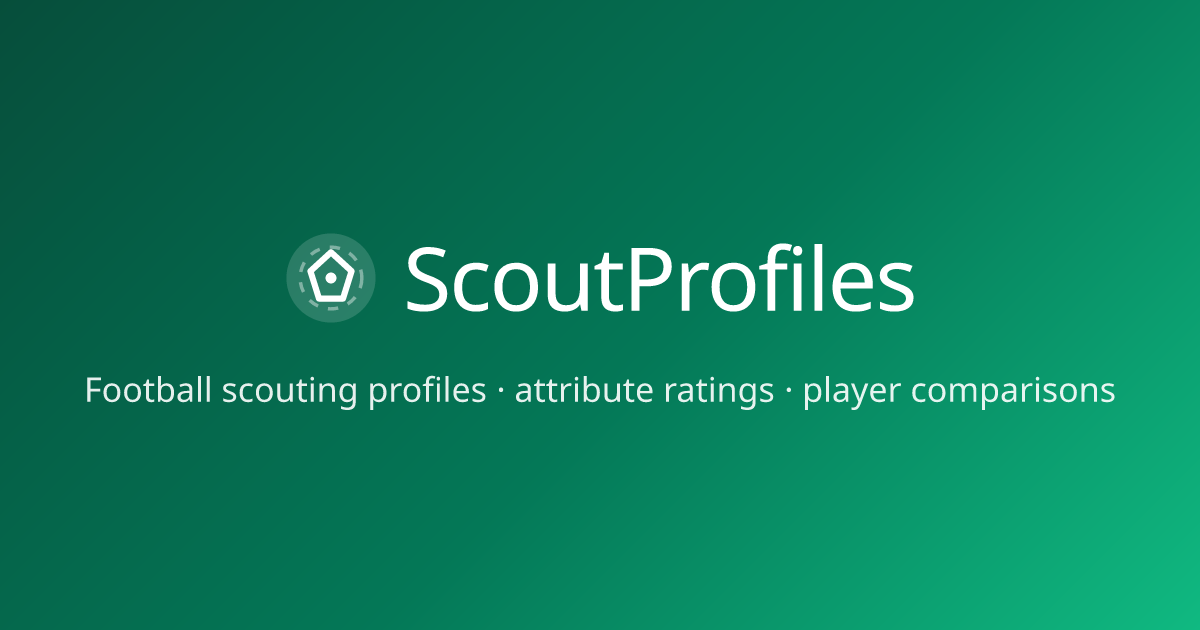 ScoutProfiles — Football scouting profiles & player ratings